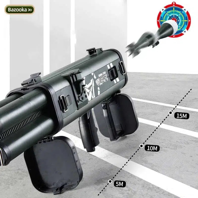 LeHui Quad-Barrel Foam Cannon — right profile