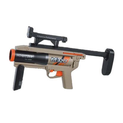multi-shot cluster-dart blaster Grenade Launcher Module Triple-Shot Foam Darts Blaster — main product view