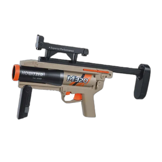 multi-shot cluster-dart blaster Grenade Launcher Module Triple-Shot Foam Darts Blaster — main product view