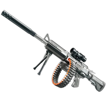 M4 + M249 Hybrid Electric Belt-Fed AEB foam-dart Dart Blaster — main product view