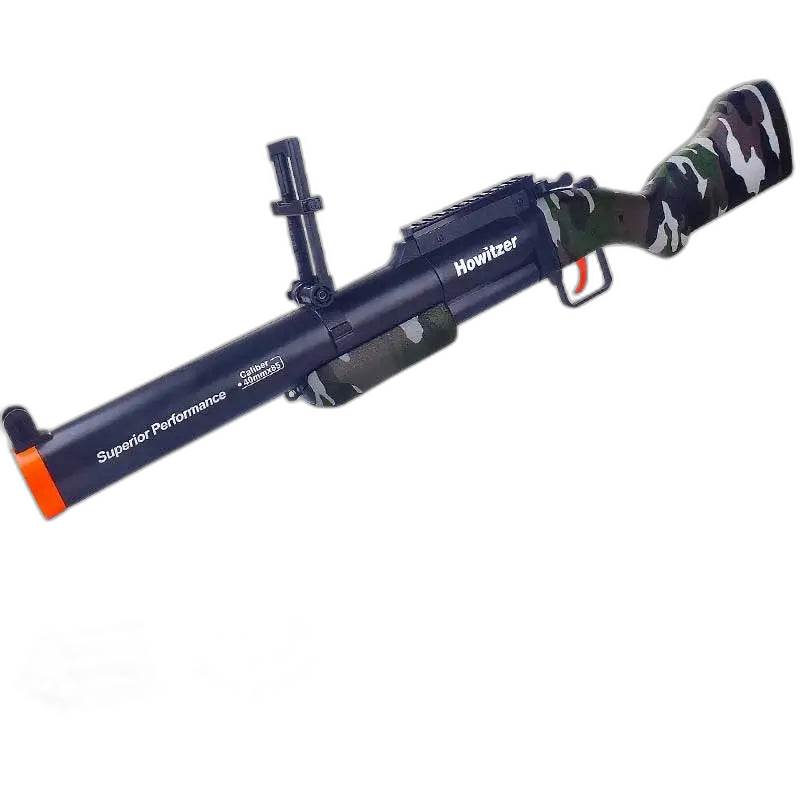 Triple-Shot Cluster-Dart Blaster — top rail detail