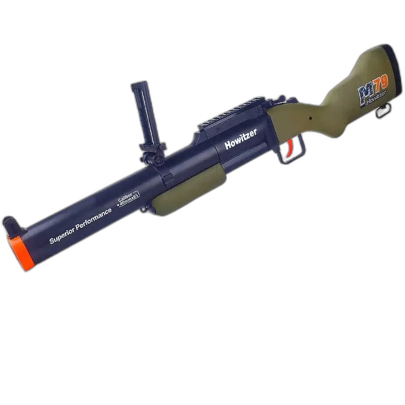 Triple-Shot Cluster-Dart Blaster — muzzle and barrel detail