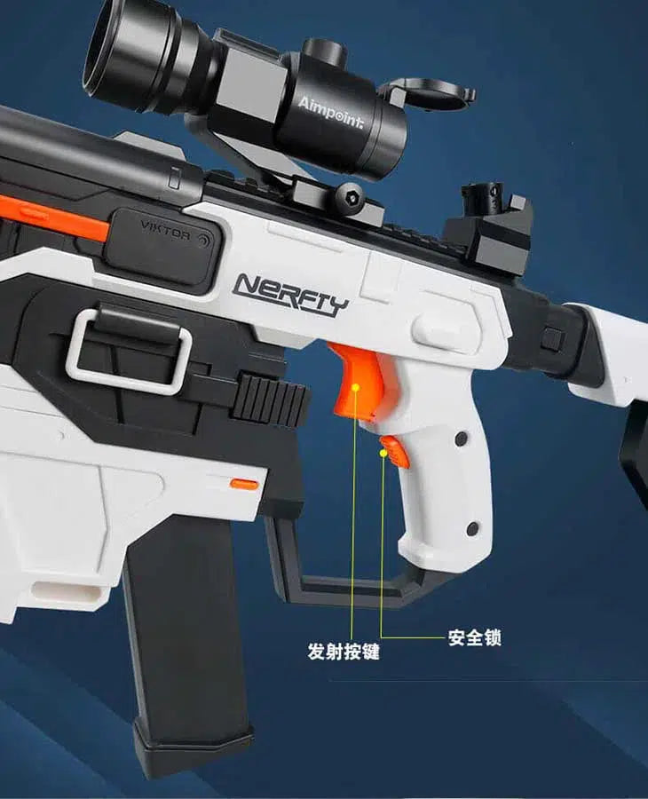 Sembylon Vector Electric Foam Dart Blaster — magazine well detail