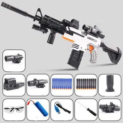 Sembylon rifle-class Electric Auto Foam Dart Blaster — right profile