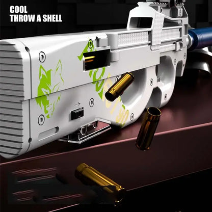 Handi Manual personal-defense-weapon-class Shell Ejecting Foam Dart Blaster — right profile