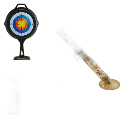 Soft Bullet Foam Rocket Toy Mortar Launcher — muzzle and barrel detail