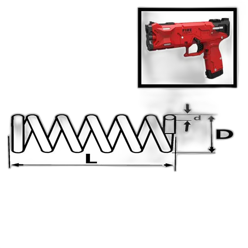 Fire Phoenix Hold Open Dart Blaster Toy — top rail detail