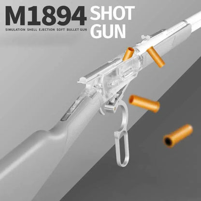 WICK lever-action-class Shell Ejecting Lever Action Foam Dart Gun — top rail detail