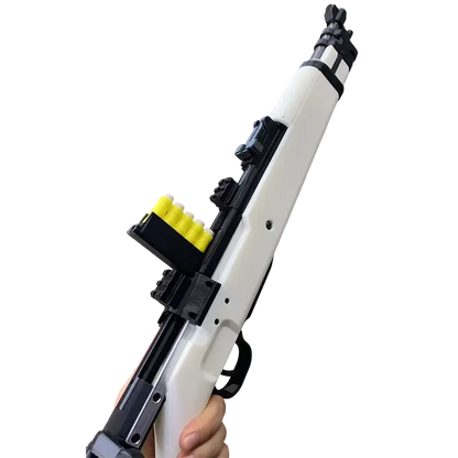 Diamond Dogs Puppy 98K Clip-Fed 3D Print Bolt Action foam-dart Blaster — magazine well detail
