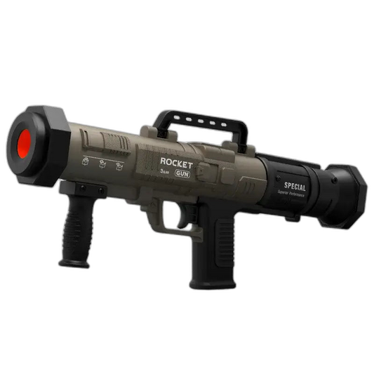 Mini Rocket Launcher RPG Manual Reloading Foam Dart Blaster — main product view