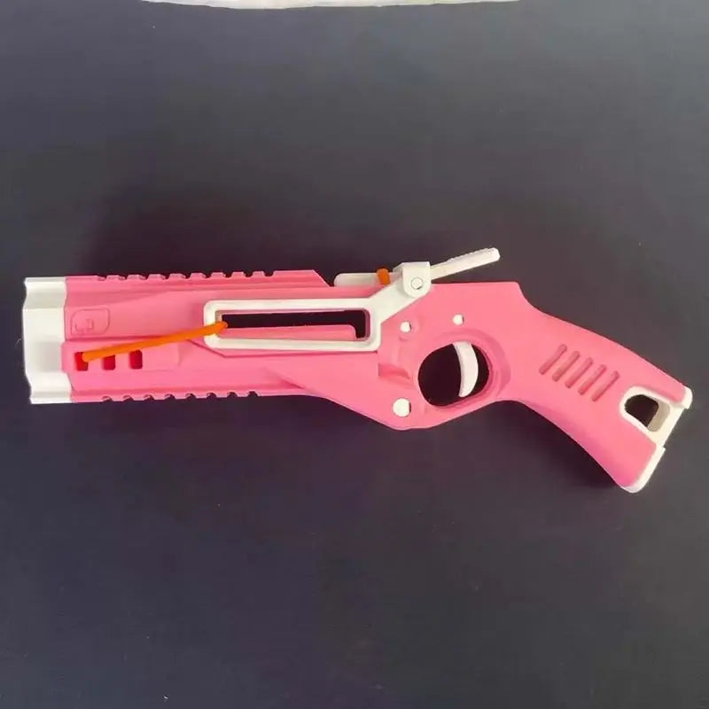 3D Printed Breech Reload Rubber Band Powered Foam Dart Gun — magazine well detail