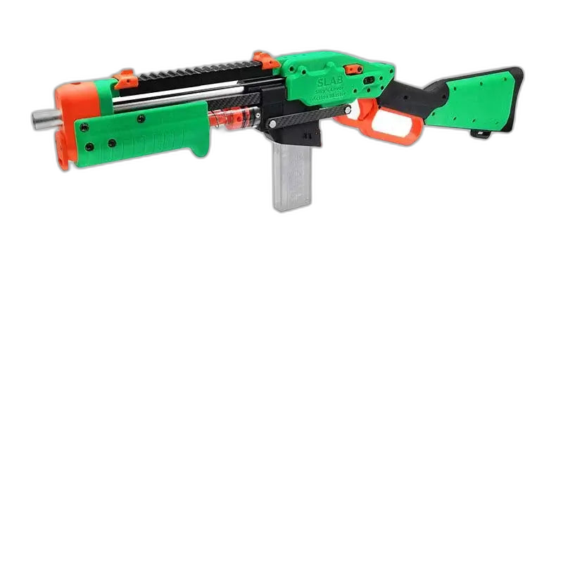 SLAB Silly's Lever Action 3D Print foam-dart Blaster — main product view