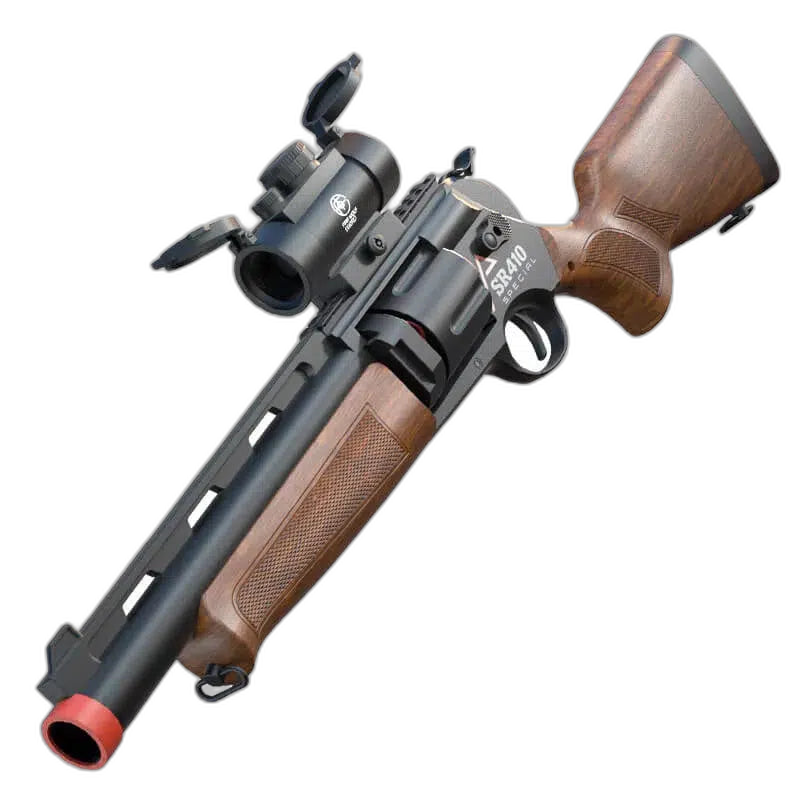 SR410 Shotgun Revolver foam-dart Blaster Manual Toy Gun — main product view