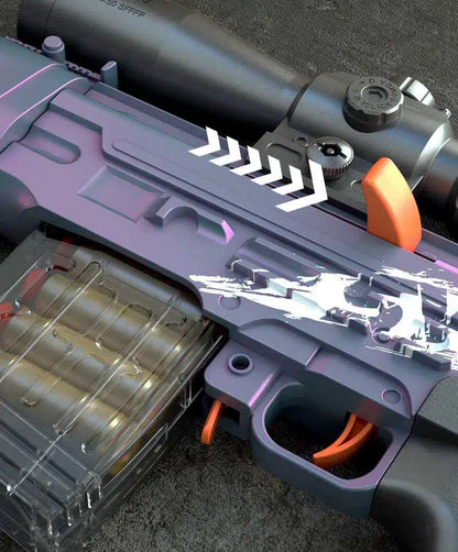 marksman-rifle-class Shell Ejecting foam-dart Sniper Foam Blaster — right profile