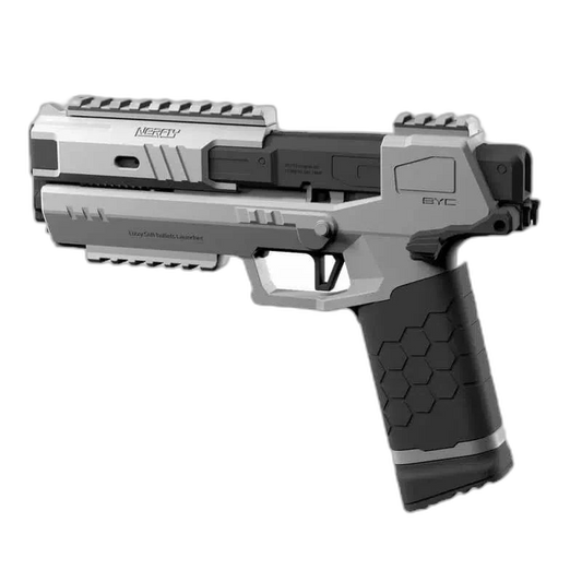 Cyberpunk 2077 Lizzy Gecko 2.0 Dart Blaster — left profile