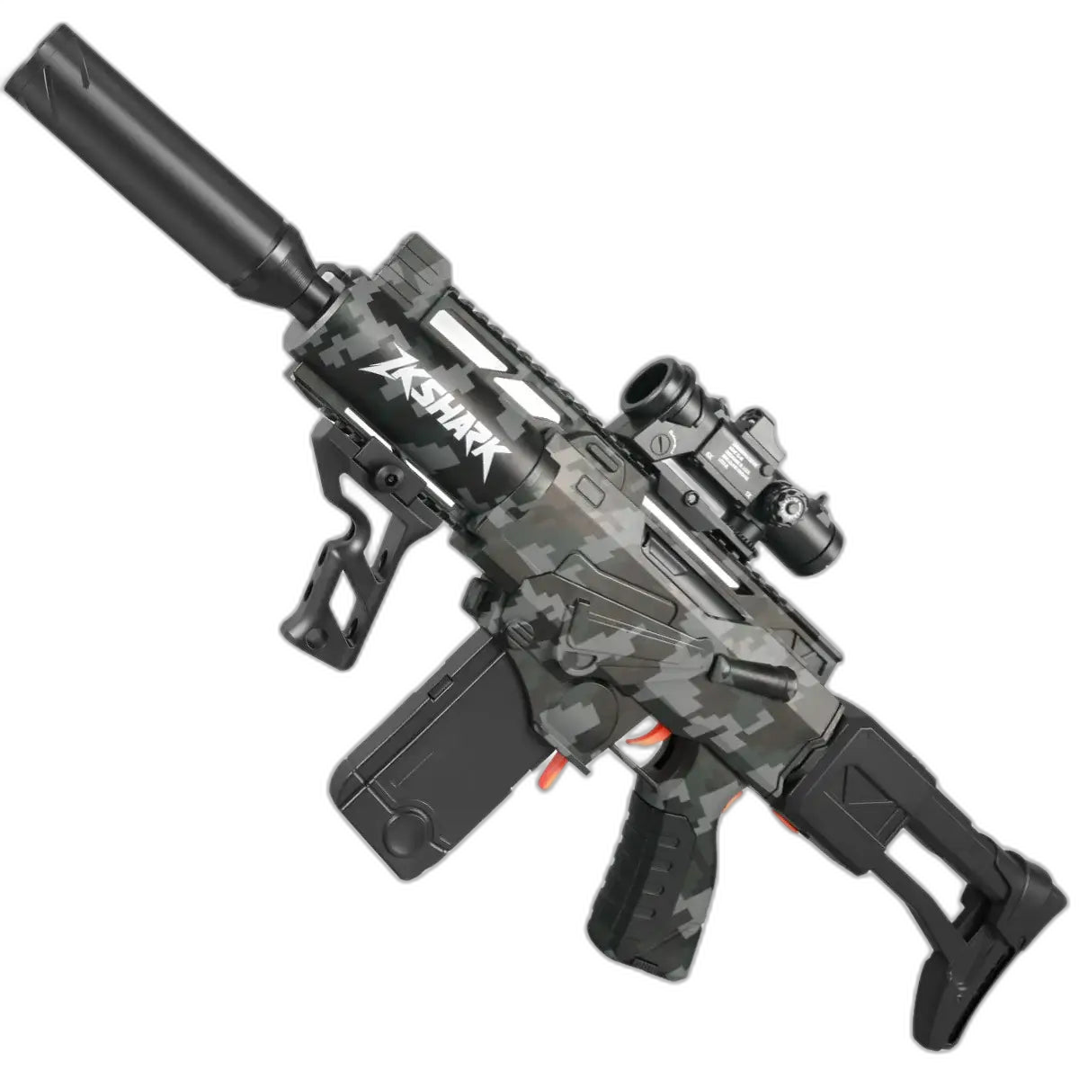 Sembylon service-rifle-class 227 Electric Semi-Auto Rilfe Foam Dart Toy Gun — main product view