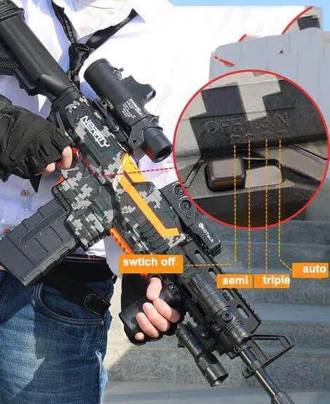 Sembylon rifle-class Electric Auto Foam Dart Blaster — variant or accessory bundle