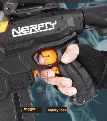 Sembylon rifle-class Electric Auto Foam Dart Blaster — variant or accessory bundle