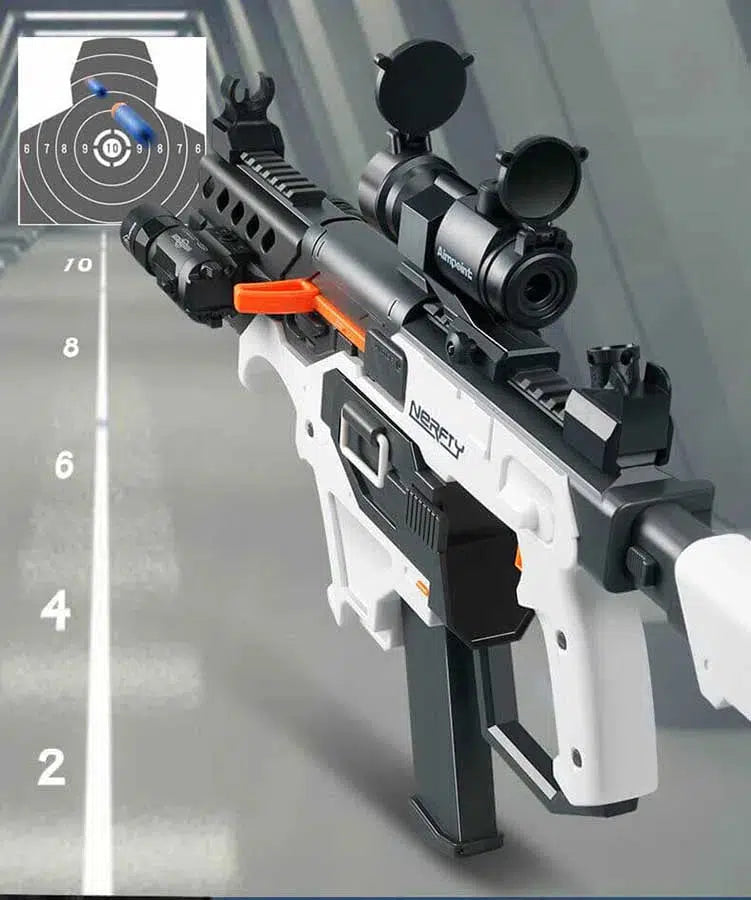 Sembylon Vector Electric Foam Dart Blaster — left profile