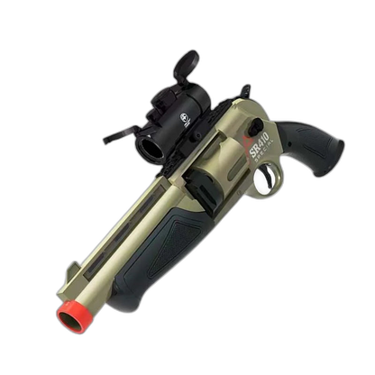 Short Sulun SR-410 Revolver Blaster with Gel Ball / Foam Dart Shells — main product view