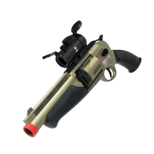 Short Sulun SR-410 Revolver Blaster with Gel Ball / Foam Dart Shells — main product view