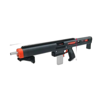 Sillybutts 3D Printing Excalibur Full Length Dart Blaster — trigger group close-up