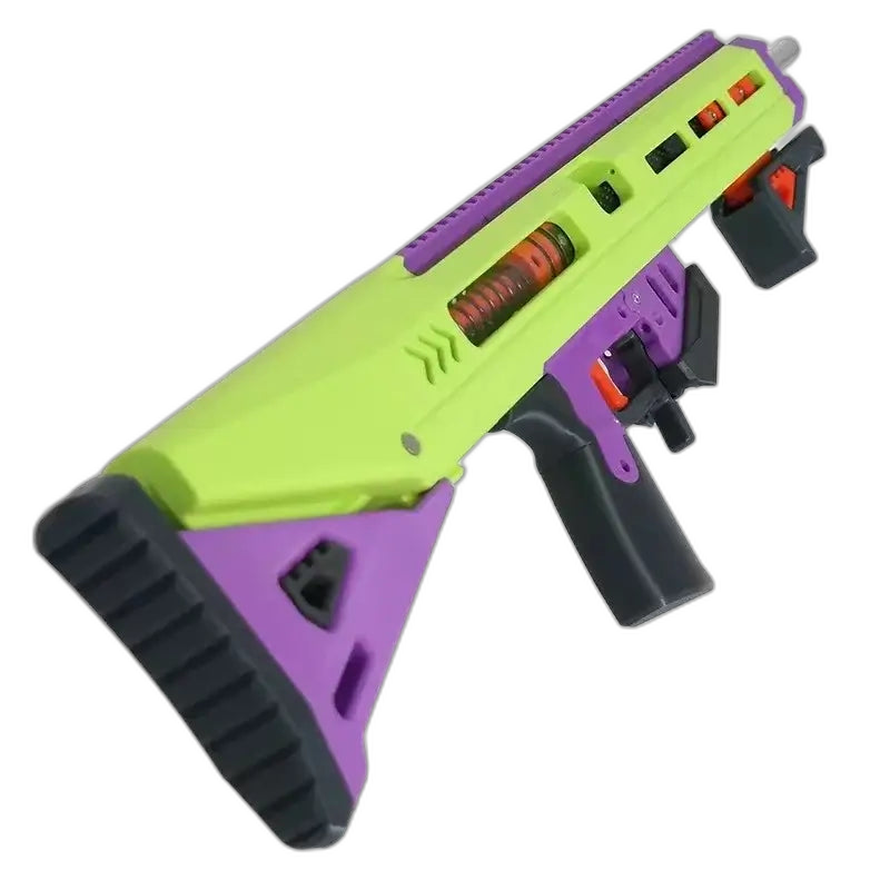 Sillybutts Alchemist Pump Action Blaster 3D Printed Kit — top rail detail