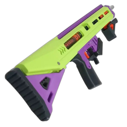 Sillybutts Alchemist Pump Action Blaster 3D Printed Kit — top rail detail