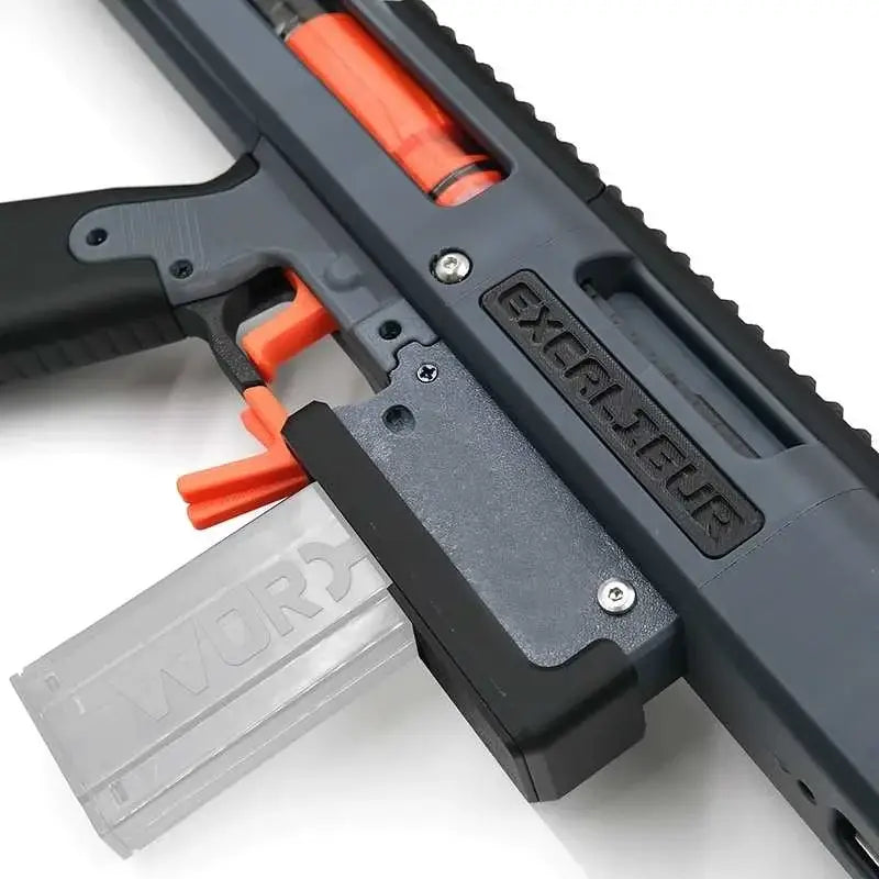 Sillybutts 3D Printing Excalibur Full Length Dart Blaster — right profile