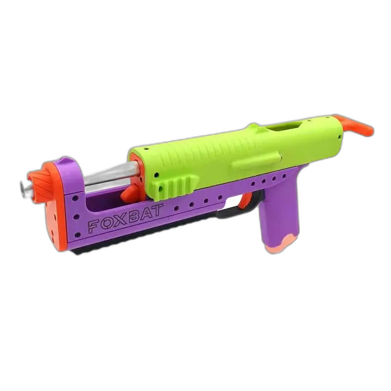 Sillybutts Foxbat Pistol Blaster 3D Print Parts — top rail detail