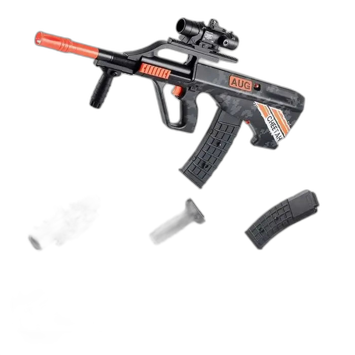 TZ bullpup-rifle-class Electric Automatic Foam Dart Blaster — trigger group close-up