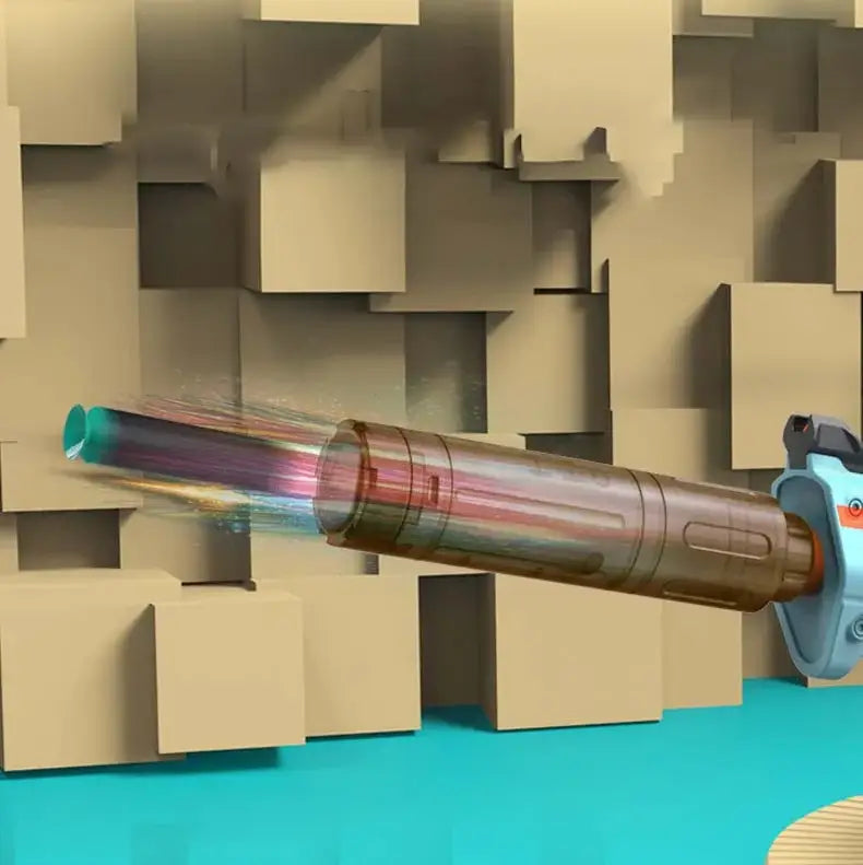 submachine-class Electric Auto High Speed Foam Dart Blaster — right profile