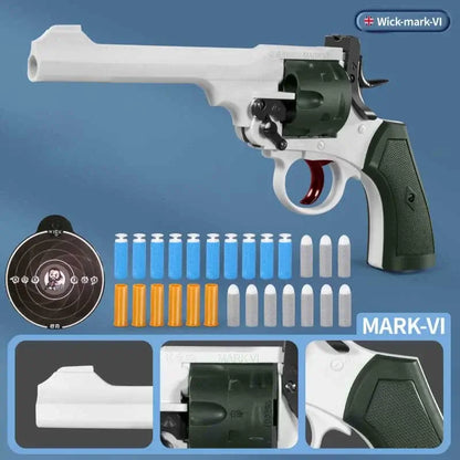 Wick service-revolver-class Revolver Dart Blaster & Accessories — magazine well detail