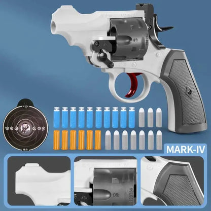 Wick service-revolver-class Revolver Dart Blaster & Accessories — top rail detail