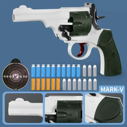 Wick service-revolver-class Revolver Dart Blaster & Accessories — trigger group close-up