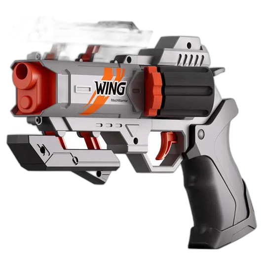 Wing Mechwarrior Rapid Deformation Burst Revolver Dart Blaster — main product view