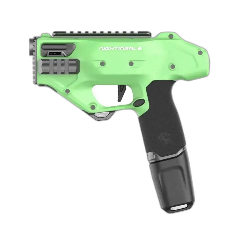 Worker Nightingale 2.0 Strong Magnetic Short Dart Blaster — top rail detail