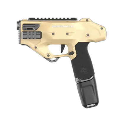 Worker Nightingale 2.0 Strong Magnetic Short Dart Blaster — muzzle and barrel detail