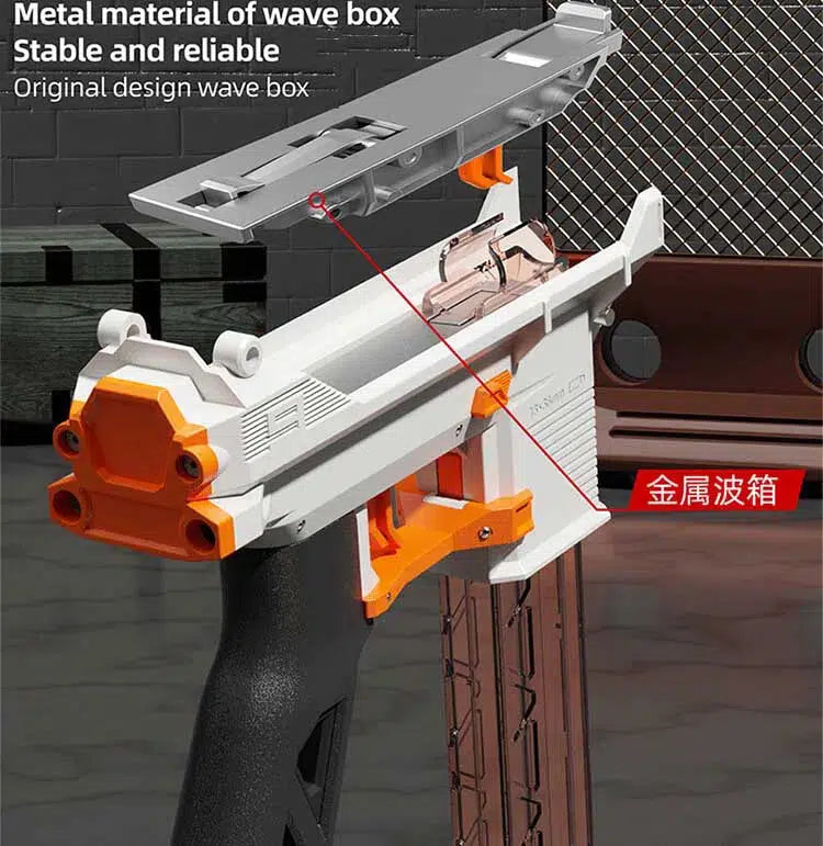 XYL KM9 Unicorn Blaster — trigger group close-up