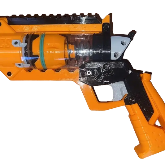YEHW 5-Barrel Hammer-Prime 3D Printed Homemade Blaster — left profile