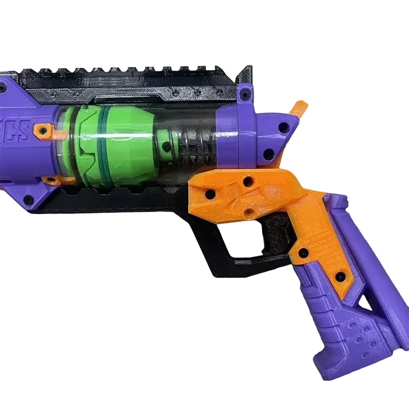 YEHW 5-Barrel Hammer-Prime 3D Printed Homemade Blaster — right profile