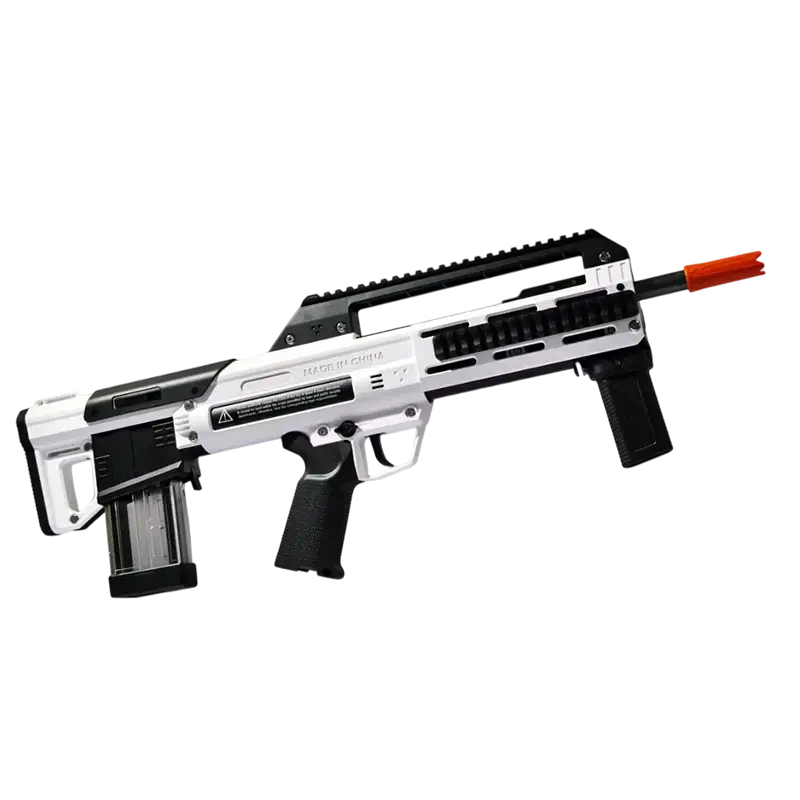 ZWQ S400 Zebra Manual Bullpup foam-dart Blaster — top rail detail