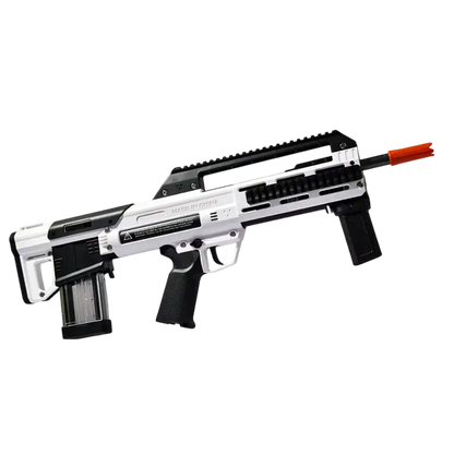 ZWQ S400 Zebra Manual Bullpup foam-dart Blaster — top rail detail