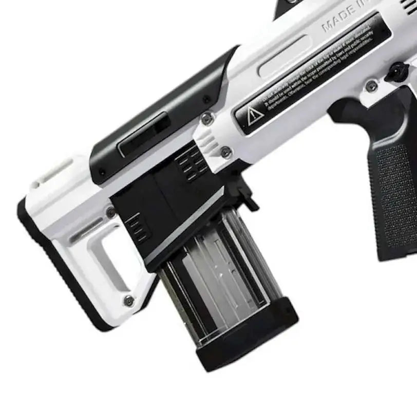 ZWQ S400 Zebra Manual Bullpup foam-dart Blaster — trigger group close-up