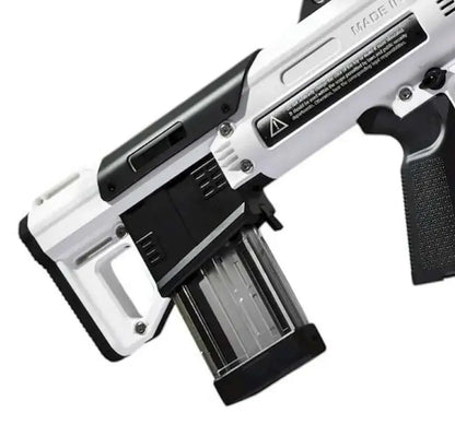 ZWQ S400 Zebra Manual Bullpup foam-dart Blaster — trigger group close-up