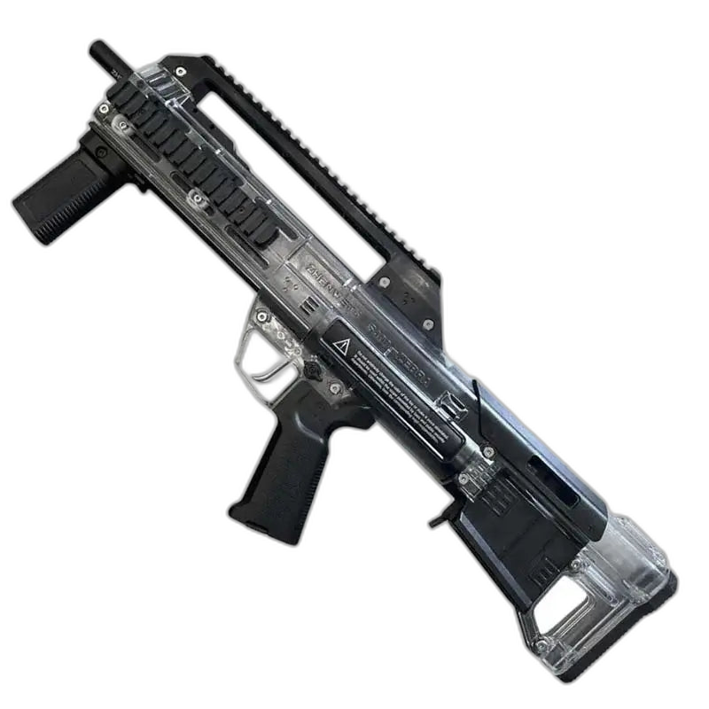 ZWQ S400 Zebra Manual Bullpup foam-dart Blaster — right profile