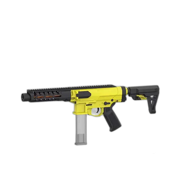 Zius BK-1S Electric Auto AEG foam-dart Blaster Rifle — top rail detail