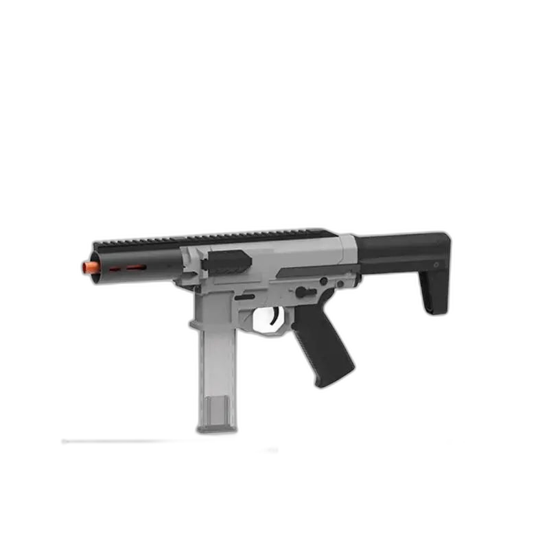 Zius BK-2S foam-dart AEG Electric Auto Blaster — top rail detail