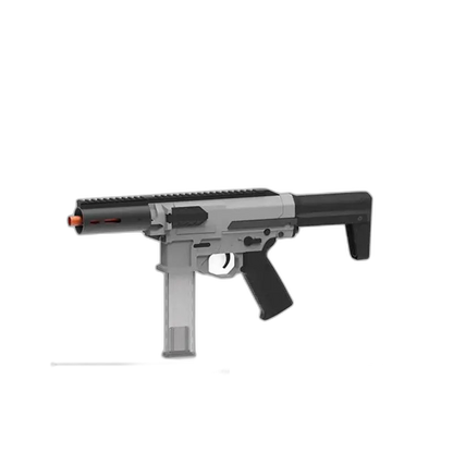 Zius BK-2S foam-dart AEG Electric Auto Blaster — top rail detail
