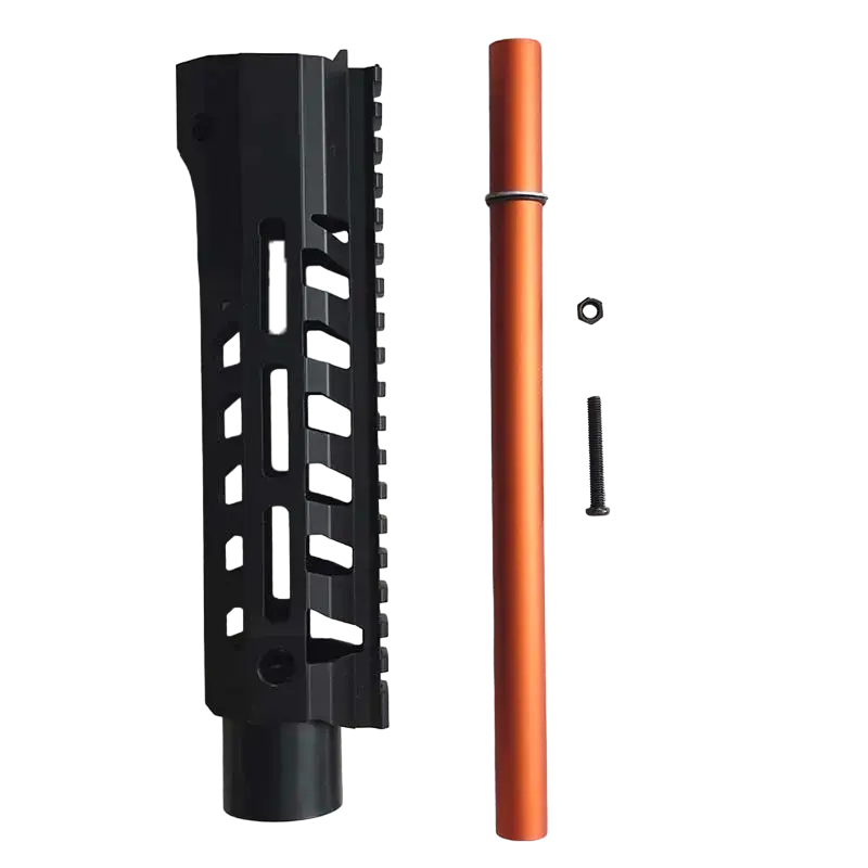 Zius BK-2S foam-dart AEG Electric Auto Blaster — stock and grip detail